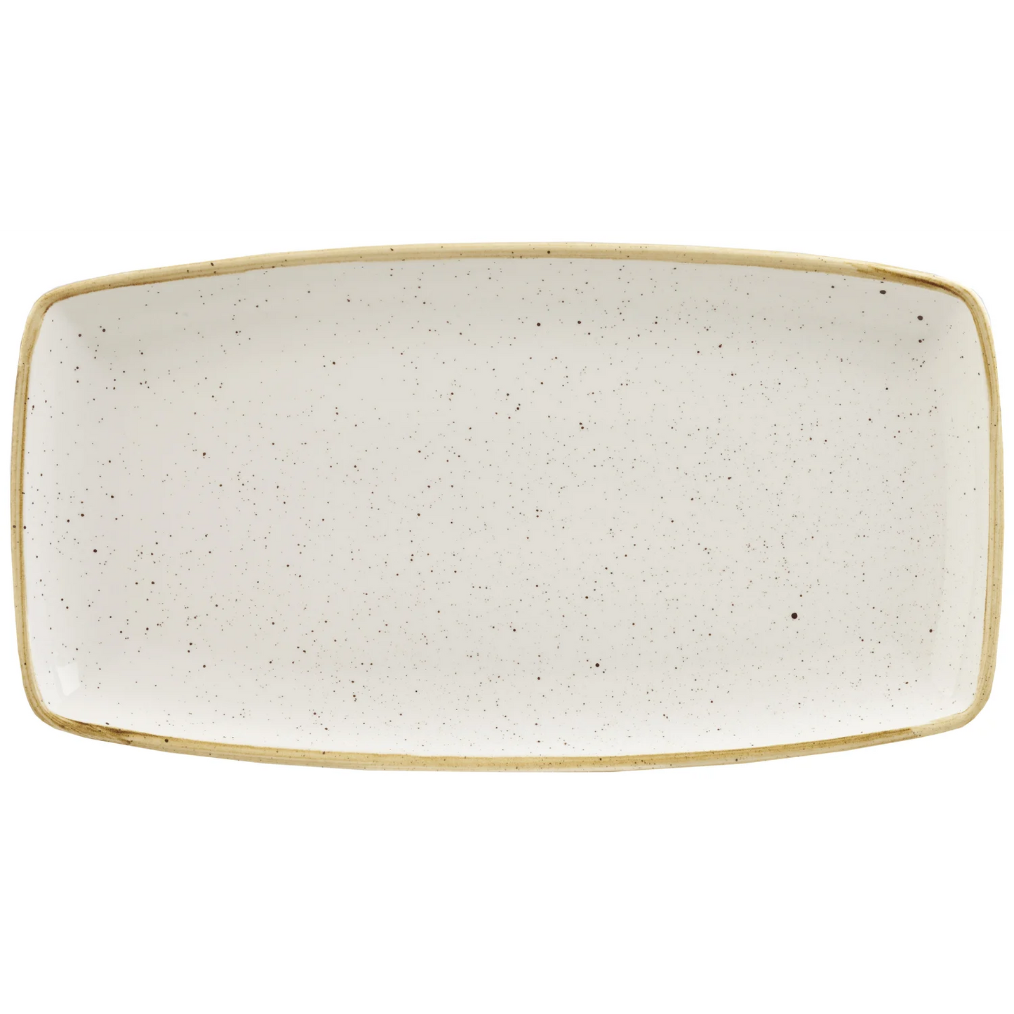 Oblong platter Stonecast Barley White